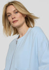 Rabe Waffle Knit Full Zip Jacket, Blue