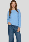 Rabe Knit Round Neck Jumper, Blue