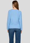 Rabe Knit Round Neck Jumper, Blue