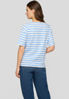Rabe Striped Cotton T-Shirt, Blue