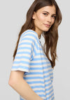 Rabe Striped Cotton T-Shirt, Blue