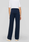 Rabe Striped Side Straight Leg Joggers, Navy