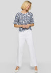 Rabe Tropical Print T-Shirt, Blue