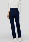 Rabe Jersey Slim Leg Trousers, Navy
