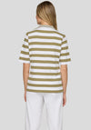 Rabe Striped Polo Shirt, Green