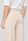 Rabe Wide Leg Diamante Belt Trousers, Beige