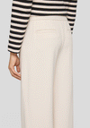 Rabe Wally Straight Leg Casual Trousers, Cream