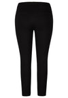 Rabe Faux Pocket Skinny Leg Trousers, Black