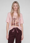 Rabe Beverly Hills Graphic Print T-Shirt, Pink
