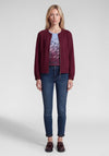 Rabe Full Zip Lightweight Jacket, Burgundy