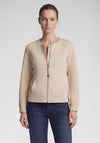 Rabe Full Zip Front Light Jacket, Beige