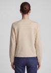 Rabe Full Zip Front Light Jacket, Beige