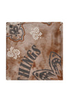 Rabe Paisley Graphic Lightweight Scarf, Beige
