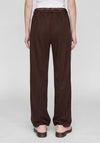 Rabe Wide Leg with Belt Detail Trousers, Brown