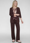 Rabe Knitted Open Cardigan, Brown