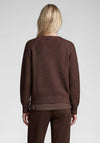 Rabe Knitted Open Cardigan, Brown