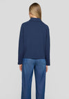 Rabe Short Jacket with Collar, Navy
