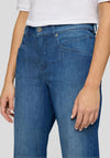 Rabe Willow Mid Waist Denim Jeans, Blue