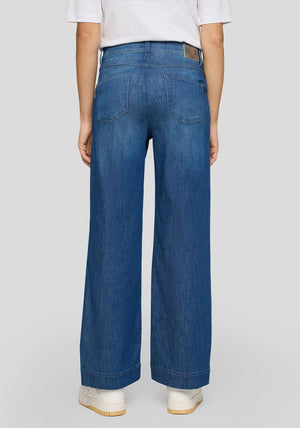 Rabe Willow Mid Waist Denim Jeans, Blue