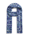 Rabe Butterfly Pattern Loop Scarf, Purple