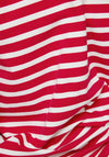 Rabe Striped Top, Red & White