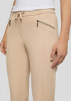 Rabe Drawstring Slim Leg Trousers, Light Beige