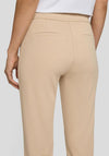 Rabe Drawstring Slim Leg Trousers, Light Beige
