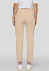 Rabe Drawstring Slim Leg Trousers, Light Beige