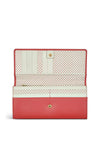 Radley Heritage Dog Outline Large Bifold Wallet, Bright Red