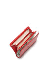 Radley Heritage Dog Outline Medium Bifold Wallet, Bright Red