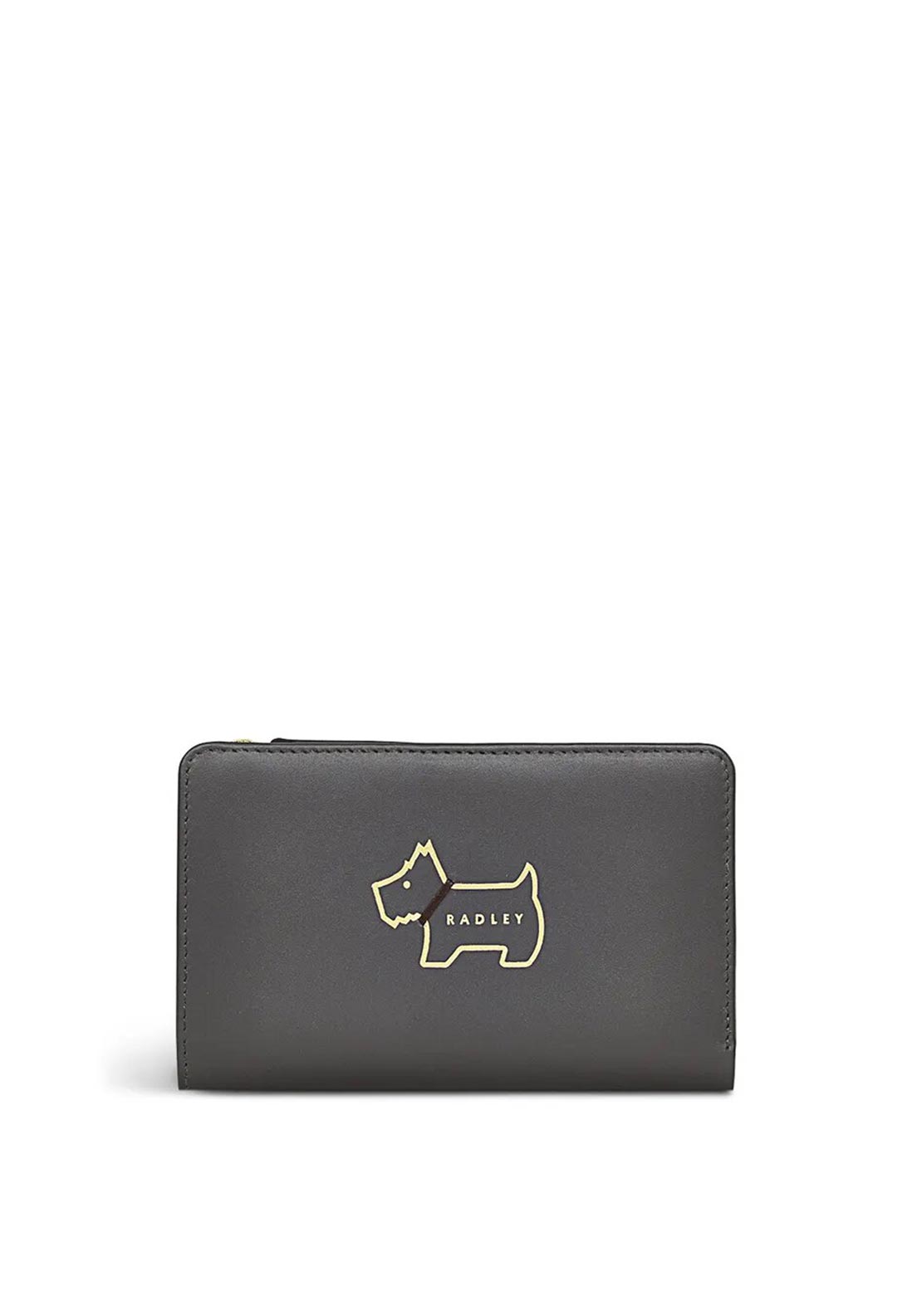 Radley Heritage Dog Outline Medium Bifold Wallet, Thunder