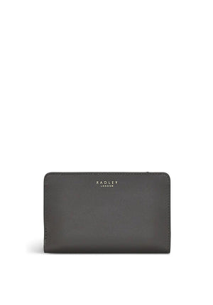 Radley Heritage Dog Outline Medium Bifold Wallet, Thunder