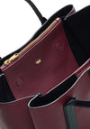 Radley Hillgate Place Leather Satchel Bag, Dark Cherry