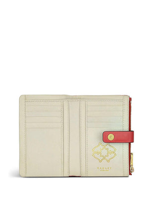 Radley Larkswood 2.0 Medium Bifold Wallet, Bright Red