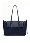 Radley The Chancery Medium Flapover Shoulder Bag, Navy