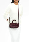 Radley Clancery Mini Flapover Convertible Grab Bag, Wine