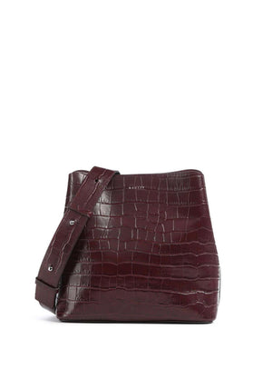 Radley Duke’s Place Faux Croc Crossbody Bag, Wine