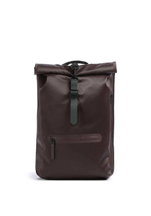 Rains Rolltop Rucksack, Burgandy