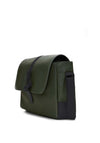 Rains Waterproof Medium Messenger Bag, Dark Khaki Green