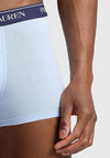 Ralph Lauren 3 Pack Stretch Cotton Trunks, Navy Multi