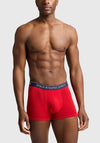 Ralph Lauren 3 Pack Stretch Cotton Trunks, Navy Multi