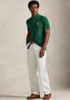Ralph Lauren Slim Fit Polo Bear Polo Shirt, Forest Green