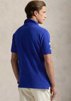 Ralph Lauren Big Pony Mesh Polo Shirt, Cruise Blue
