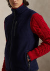 Ralph Lauren Brushed Fleece Gilet, Navy