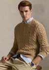 Ralph Lauren Cable Knit Jumper, Camel