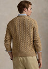Ralph Lauren Cable Knit Jumper, Camel