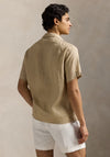 Ralph Lauren Camp Linen Shirt, Coastal Beige