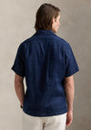 Ralph Lauren Camp Linen Shirt, Newport Navy