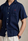 Ralph Lauren Camp Linen Shirt, Newport Navy