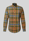 Ralph Lauren Check Shirt, Green & Orange Multi
